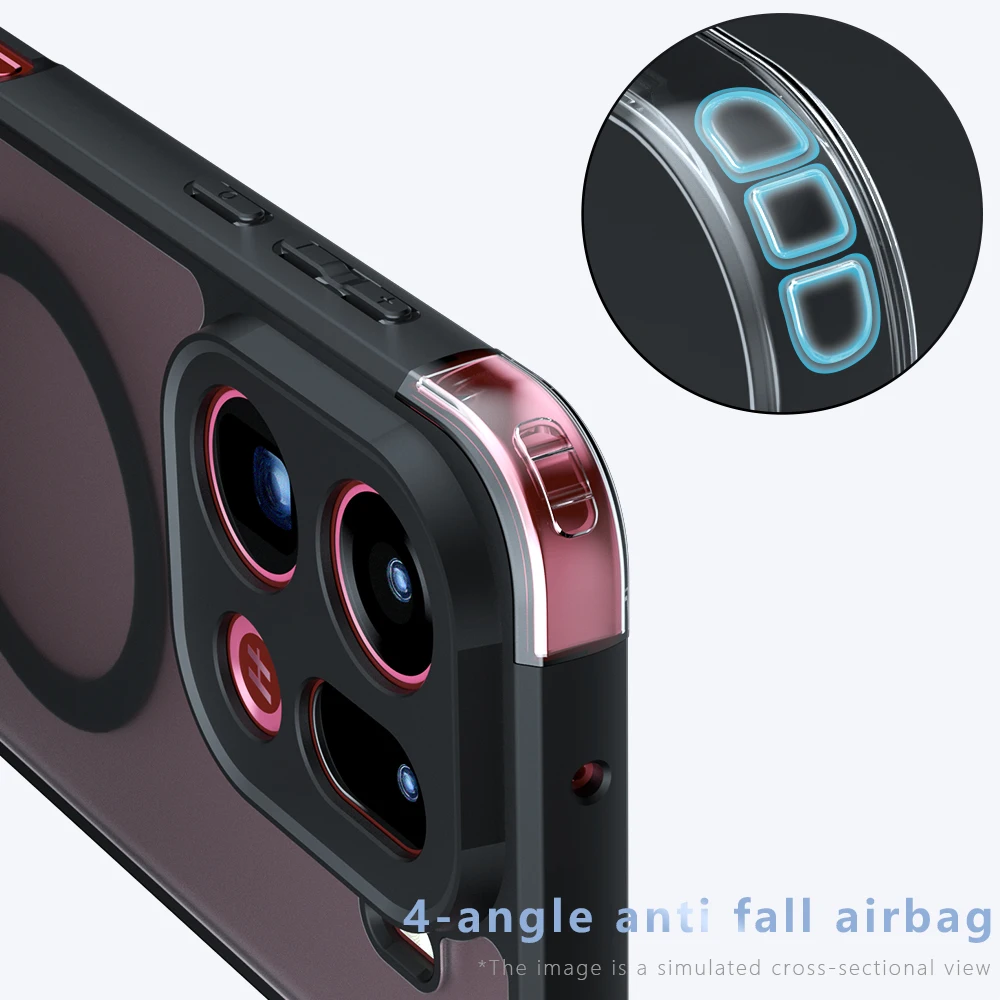 Case For OPPO Find X9 Pro Shoc - Matte Hard Pc Back Case review and price